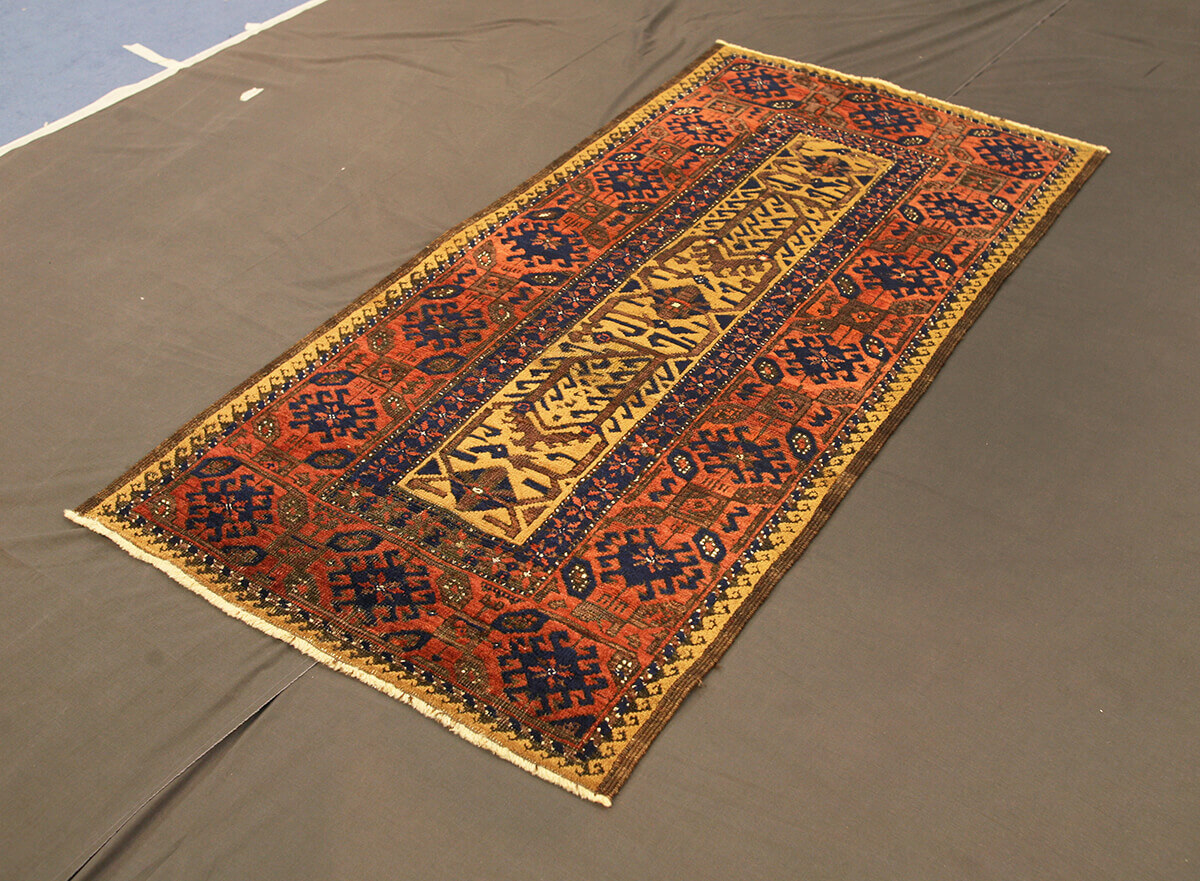 Teppich Persischer Antiker Baluch Mashad n°:55349288